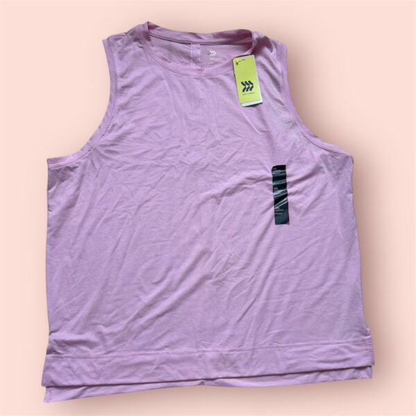 Playera deportiva sin mangas rosado palido  - Talla XXL- All in motion